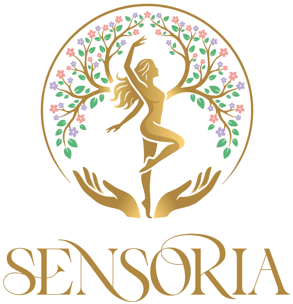 Logo Sensoria Studio — brand identity Foxmedia